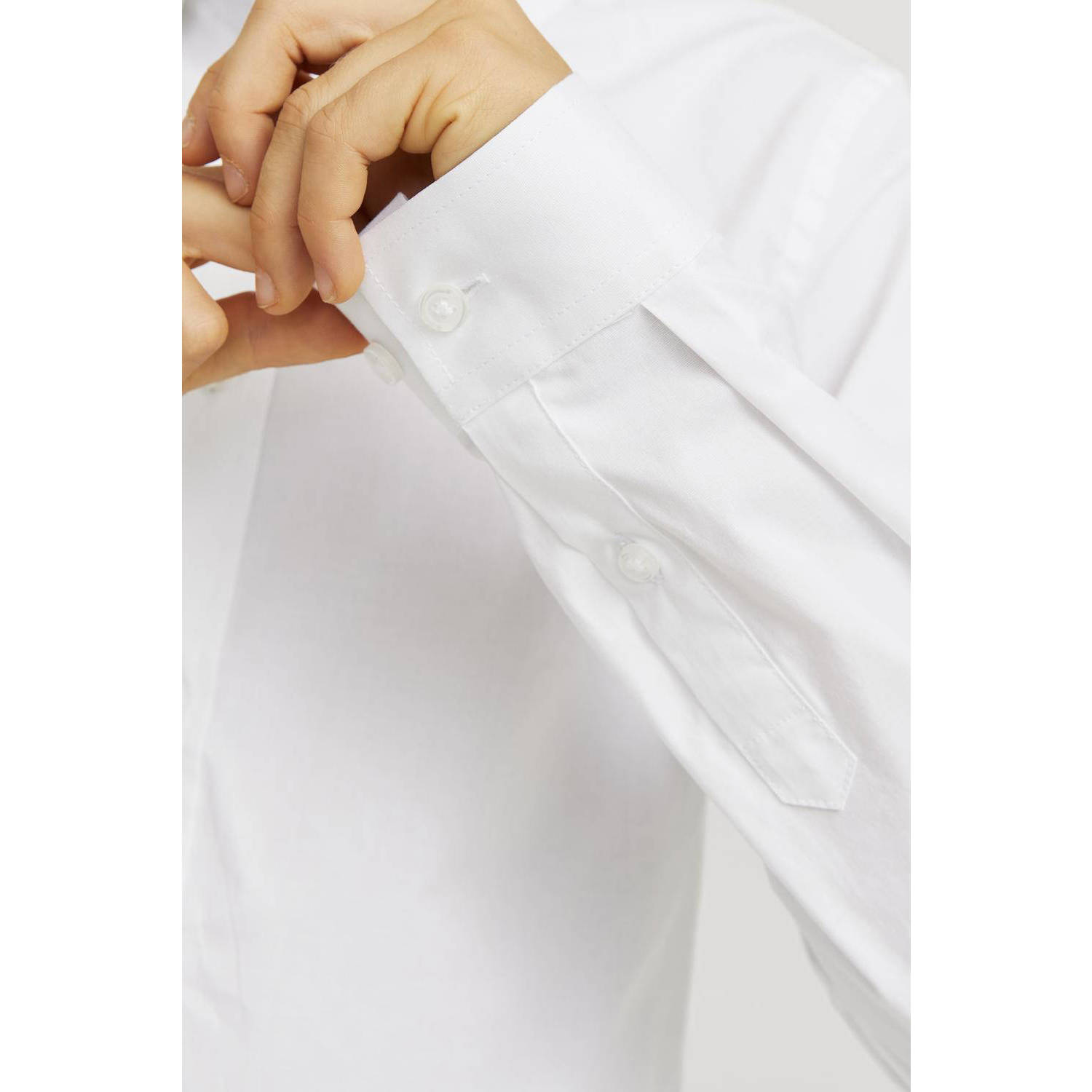 JACK & JONES JUNIOR overhemd wit