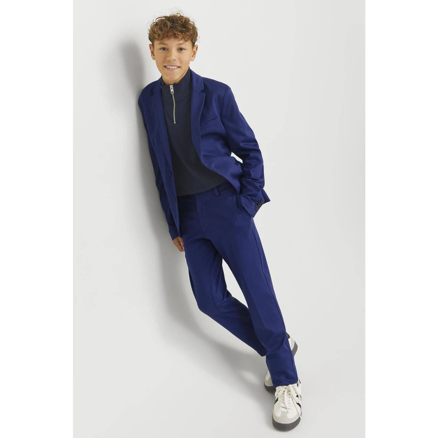 JACK & JONES JUNIOR kostuum JJEJAXON blauw
