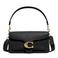 Coach leren schoudertas Tabby 26 zwart