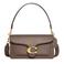 Coach leren schoudertas Tabby 26 taupe