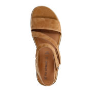 thumbnail: No Stress suède sandalen cognac