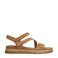 No Stress suède sandalen cognac