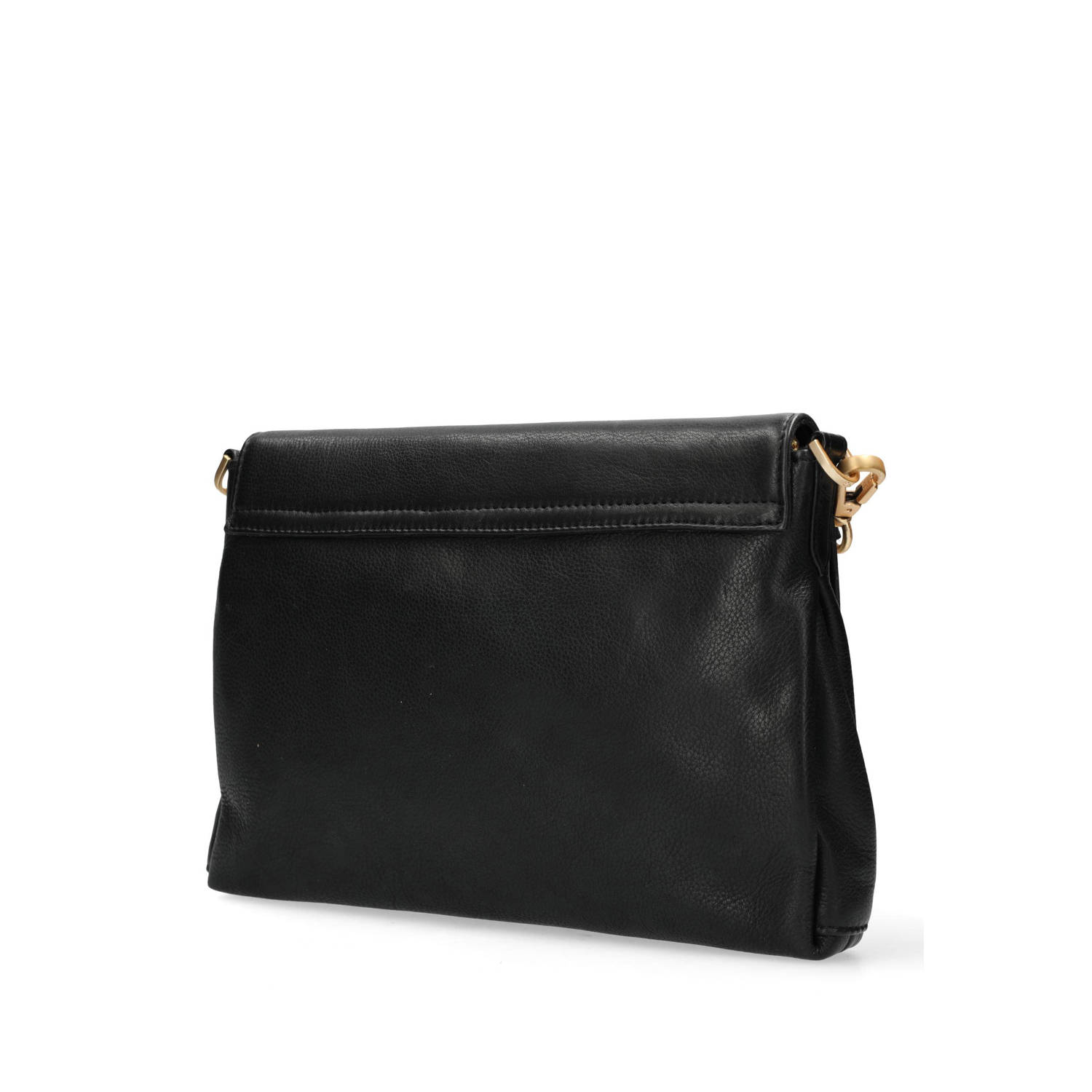 Fred de la Bretoniere leren crossbody tas NOA zwart