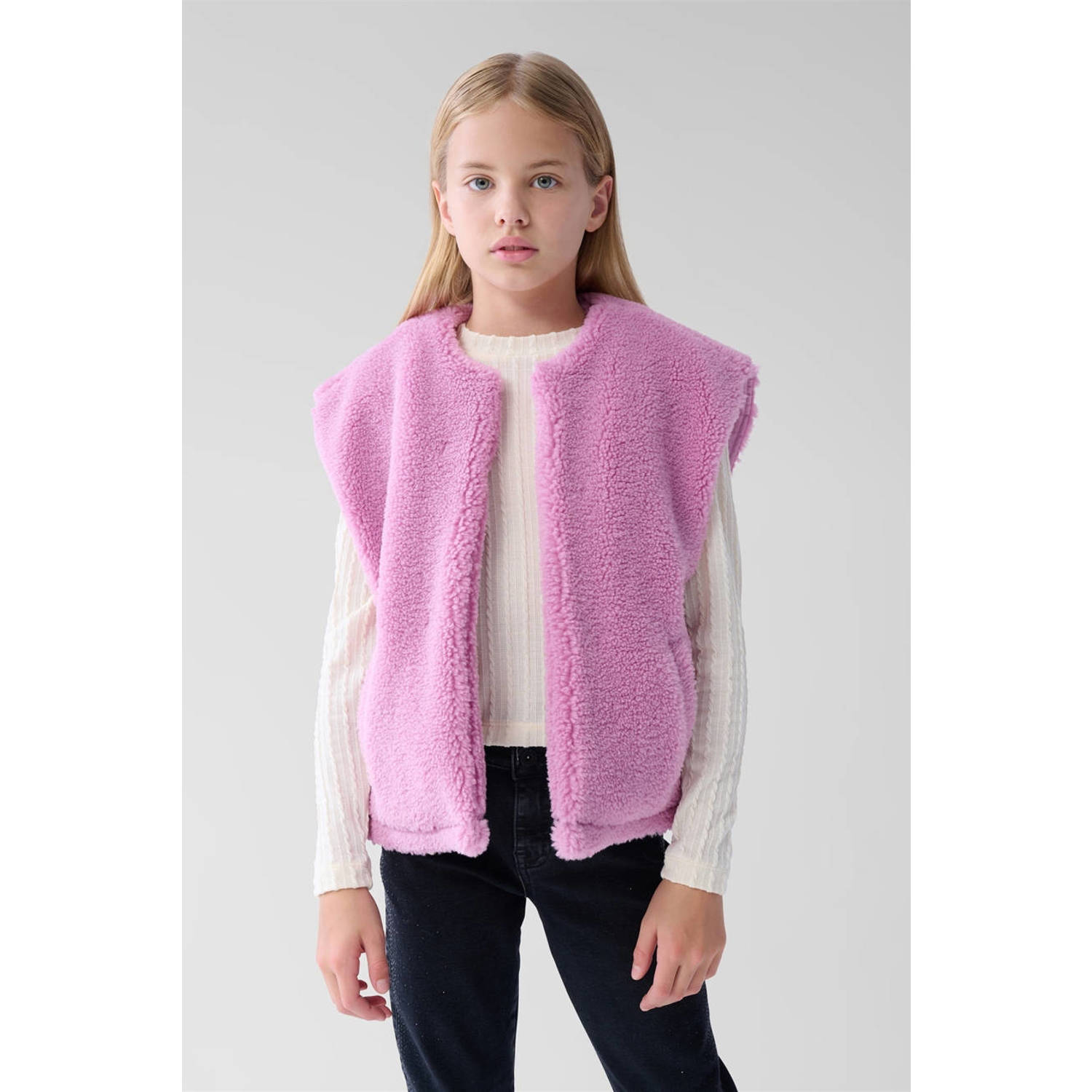 Shoeby gilet roze