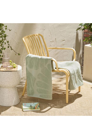 strandlaken Shell - mintgroen (velours) (180x100 cm)