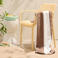 BEACHWAVE strandlaken Bold Stripe - taupe (velours) (180x100 cm)
