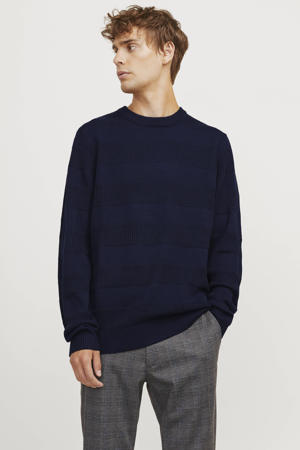 gebreide trui donkerblauw