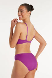 thumbnail: ten Cate Beach TC WOW voorgevormde strapless bandeau bikinitop paars