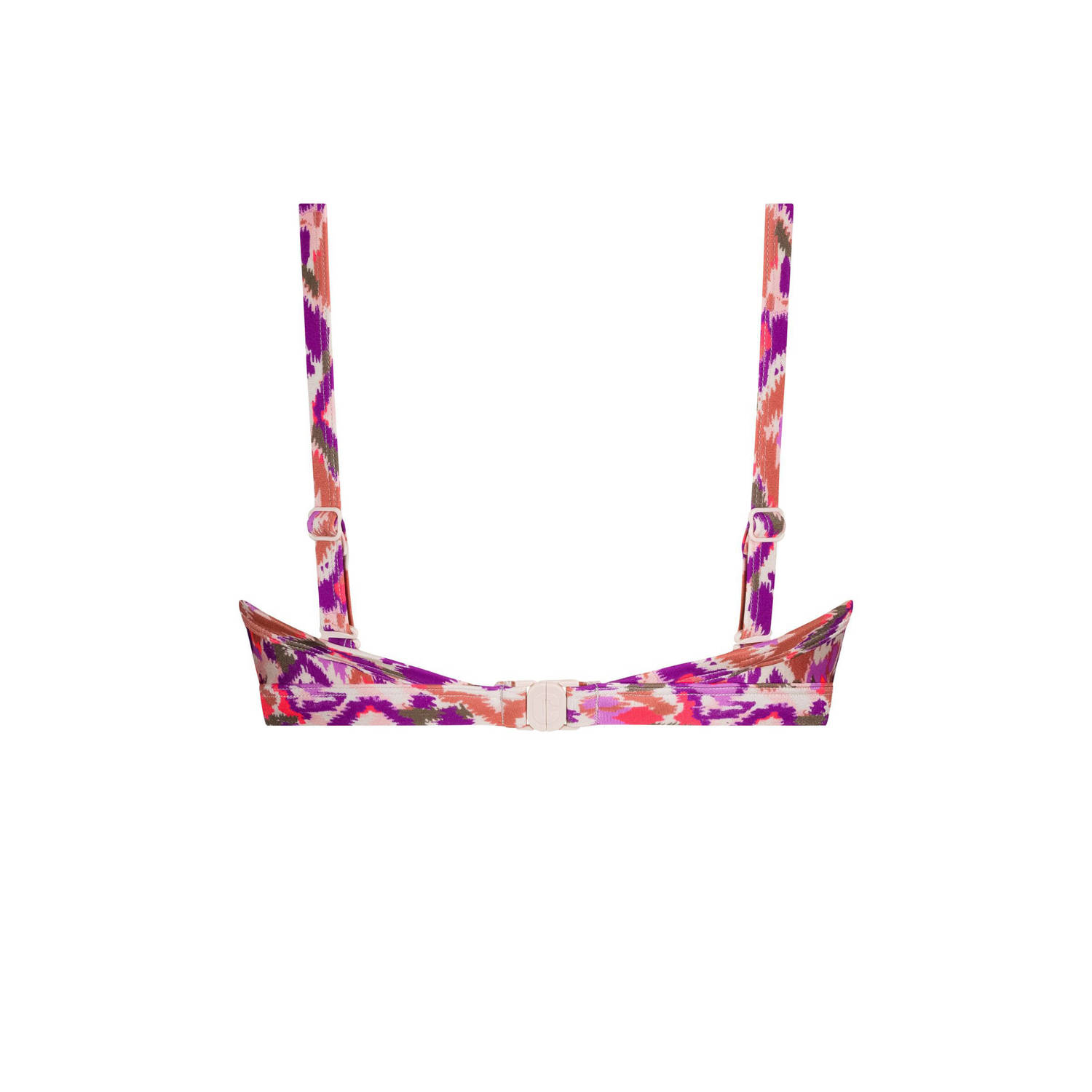 ten Cate Beach TC WOW voorgevormde bikinitop roze offwhite paars
