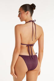 thumbnail: ten Cate Beach TC WOW voorgevormde triangel bikinitop met lurex donkerrood