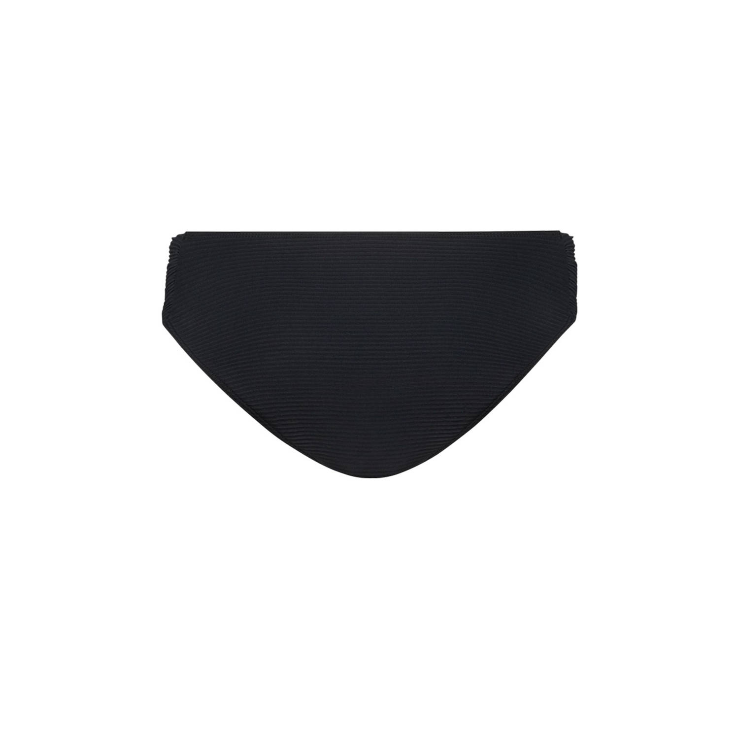 ten Cate Beach TC WOW bikinibroekje met ribstructuur zwart
