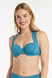 thumbnail: ten Cate Beach TC WOW voorgevormde beugel bikinitop blauw