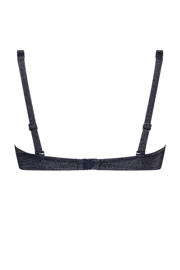 thumbnail: ten Cate Beach TC WOW voorgevormde strapless bandeau bikinitop met lurex donkerblauw