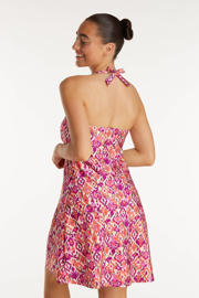thumbnail: ten Cate Beach TC WOW strandjurk roze/offwhite/paars