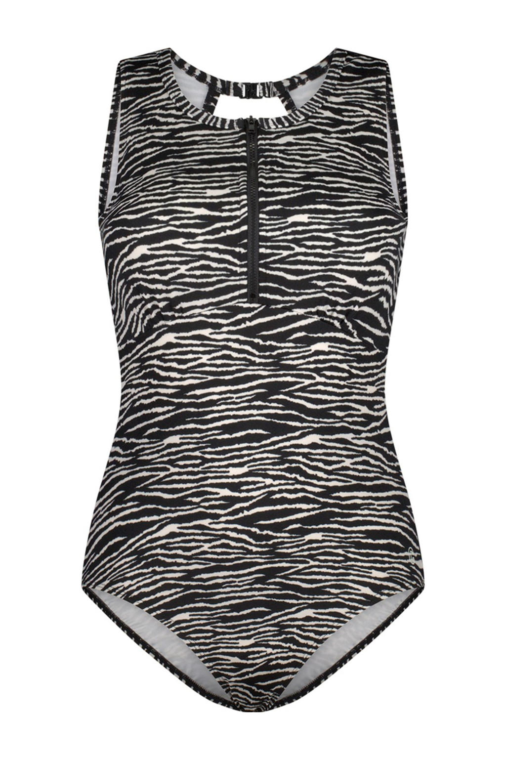 ten Cate Swim Tweka badpak zwart/wit