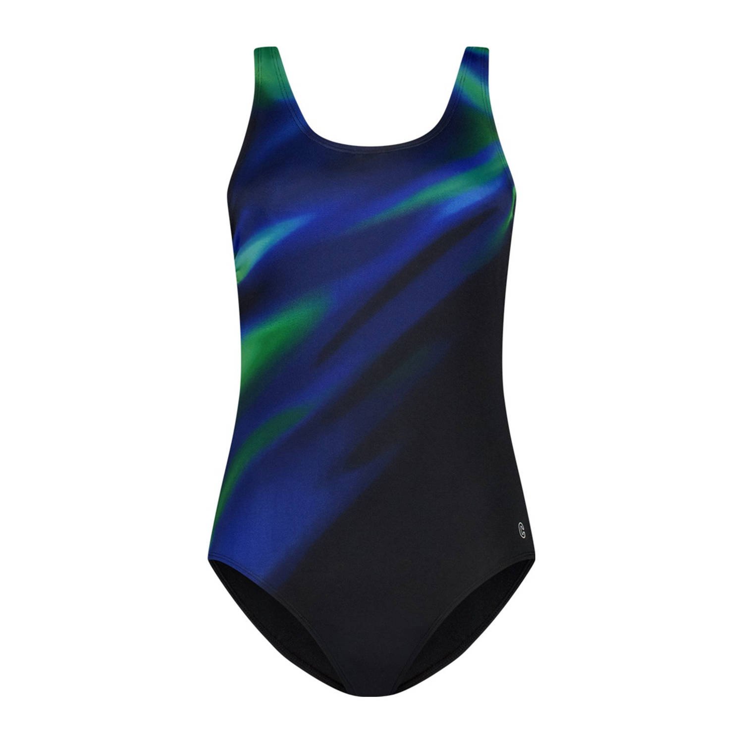 Ten Cate Swim Tweka badpak blauw zwart