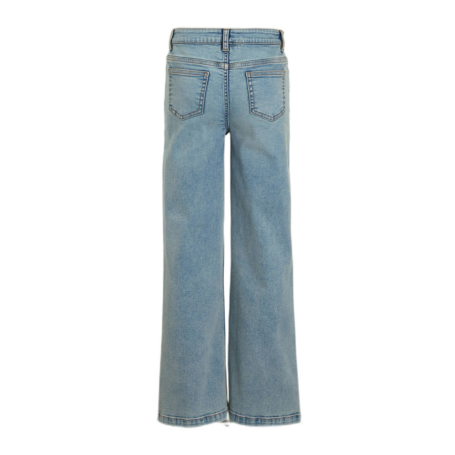 anytime wide leg lichtblauw
