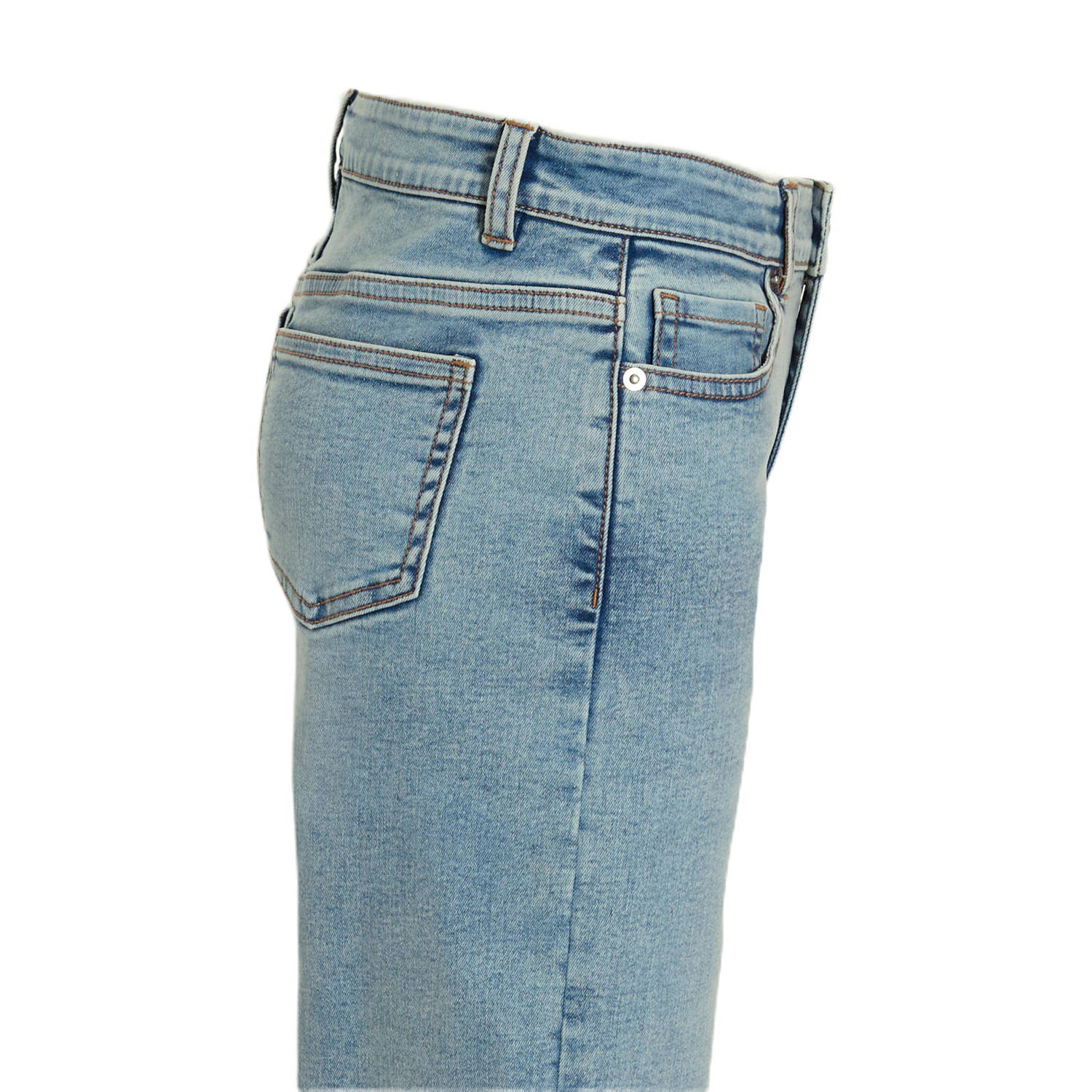 anytime wide leg lichtblauw