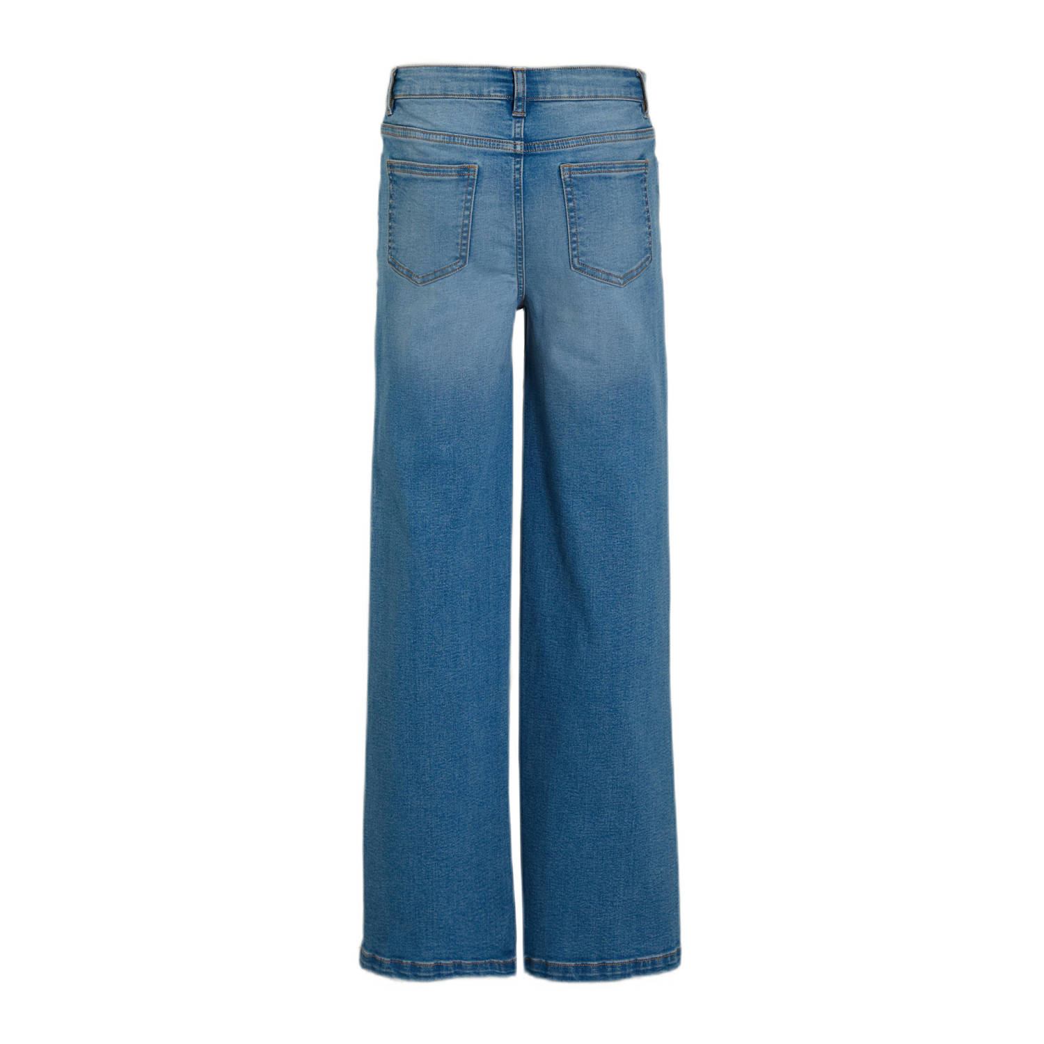 anytime wide leg jeans mid blue