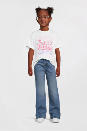 wide leg jeans mid blue