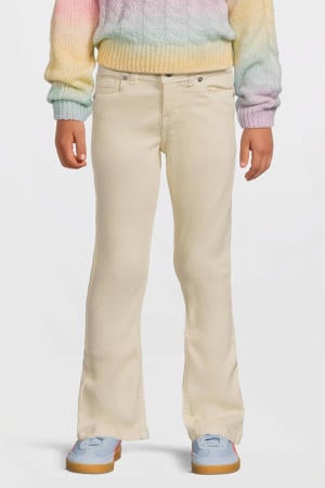 flared jeans ecru