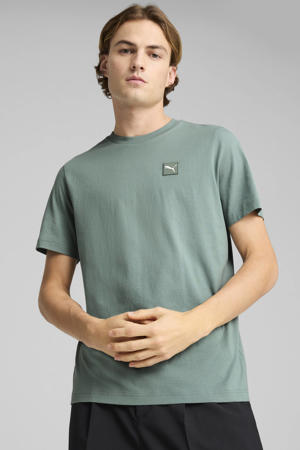 T-shirt ESS Elevated groen