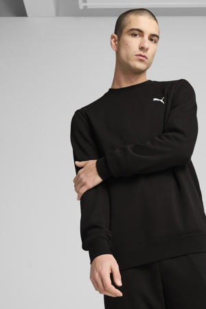 sweater ESS Crew FL zwart