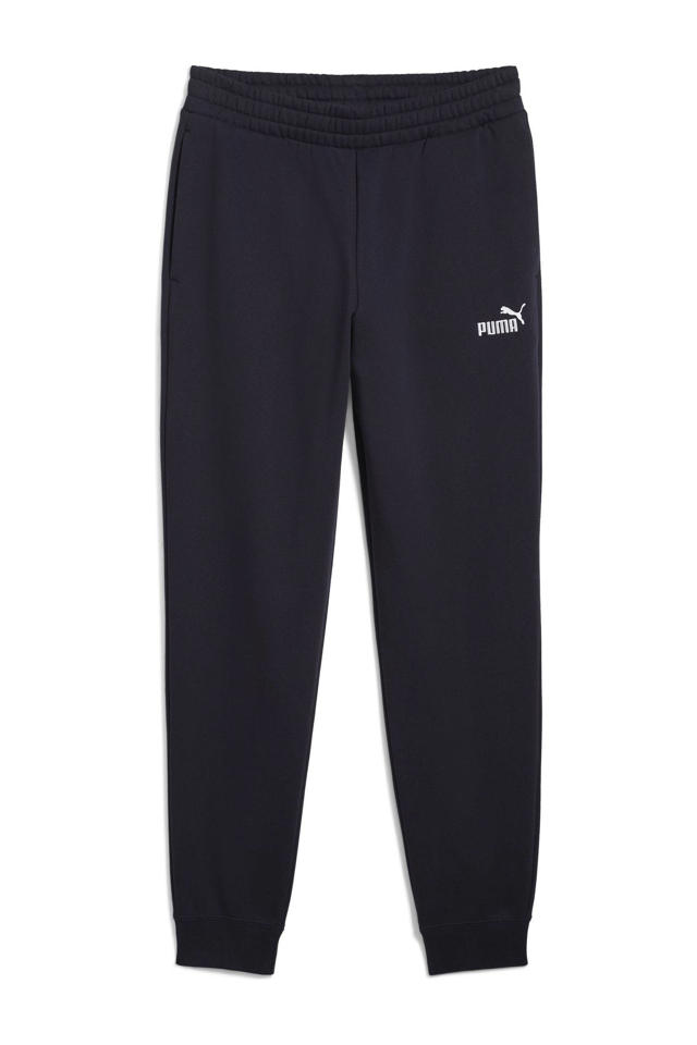 Puma joggingbroek Essential donkerblauw wehkamp