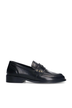leren loafers zwart
