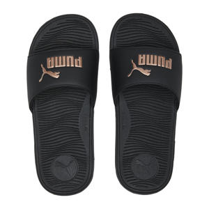 Cool Cat  badslippers zwart/rosé