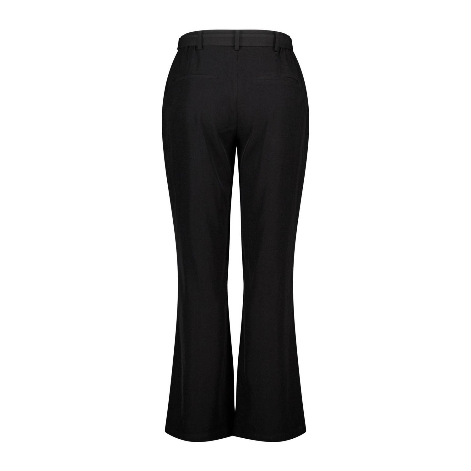 MS Mode flared pantalon zwart