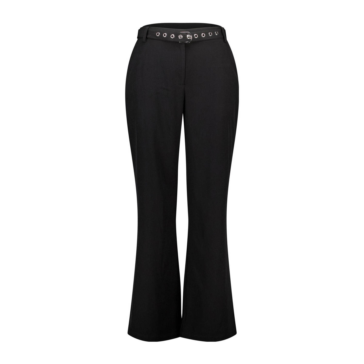 MS Mode flared pantalon zwart
