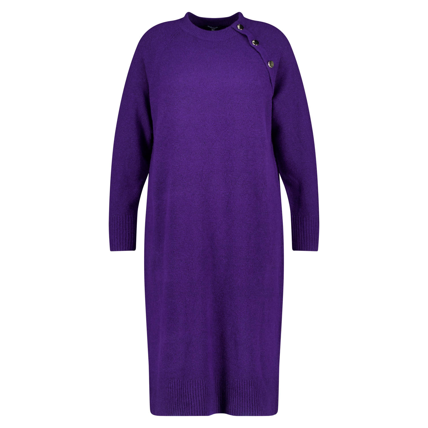 MS Mode midi jurk paars