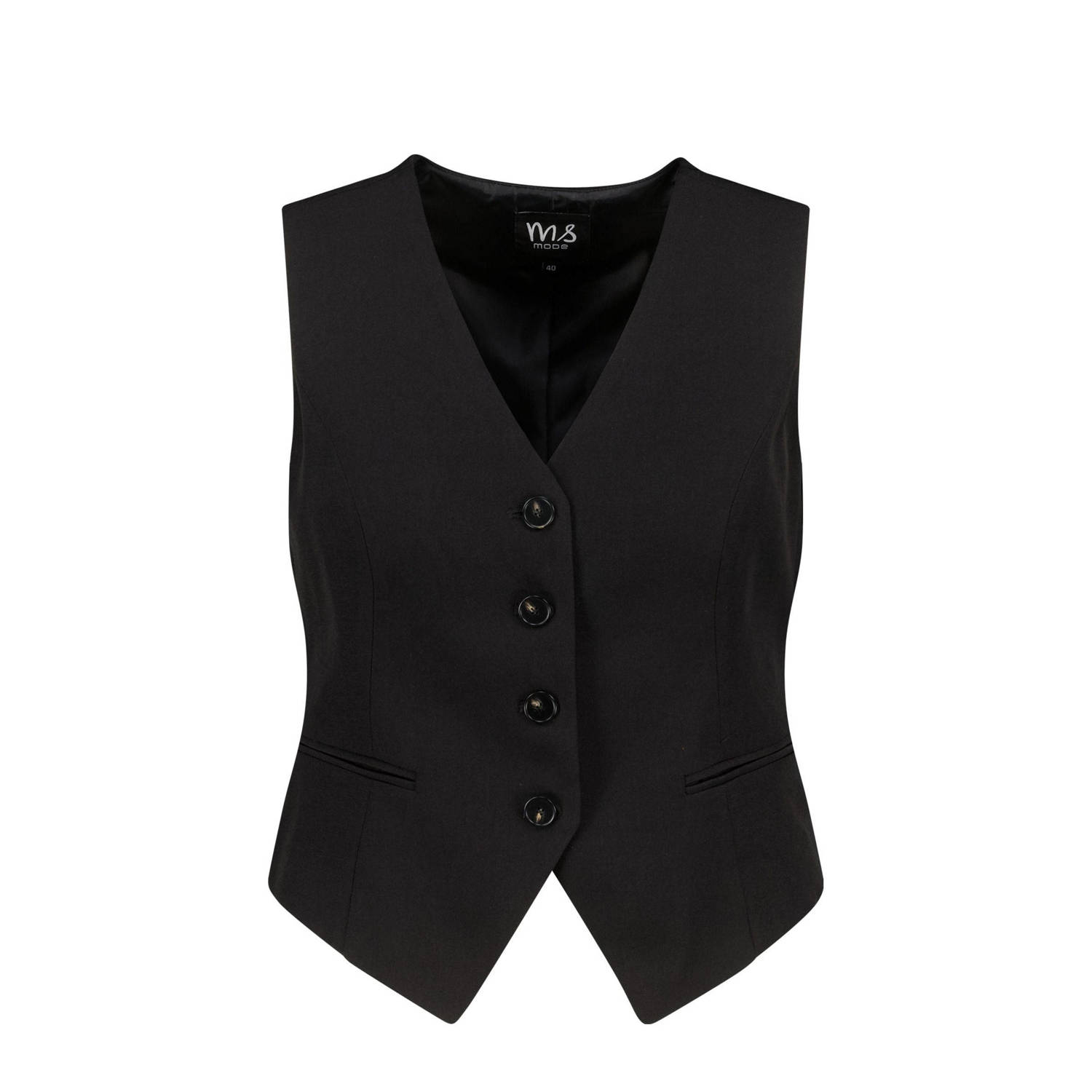 MS Mode gilet zwart