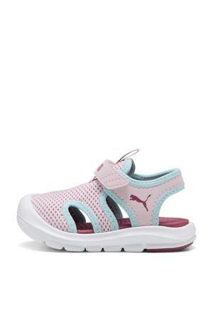 Fun Racer Sandal Mesh V  sandalen roze/donkerrood/lichtblauw