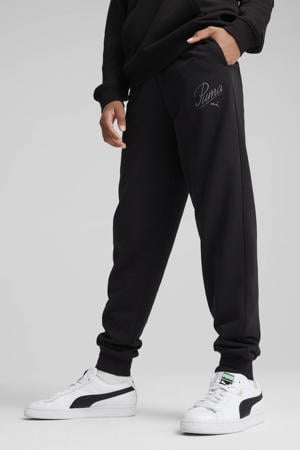 joggingbroek Ess Script zwart