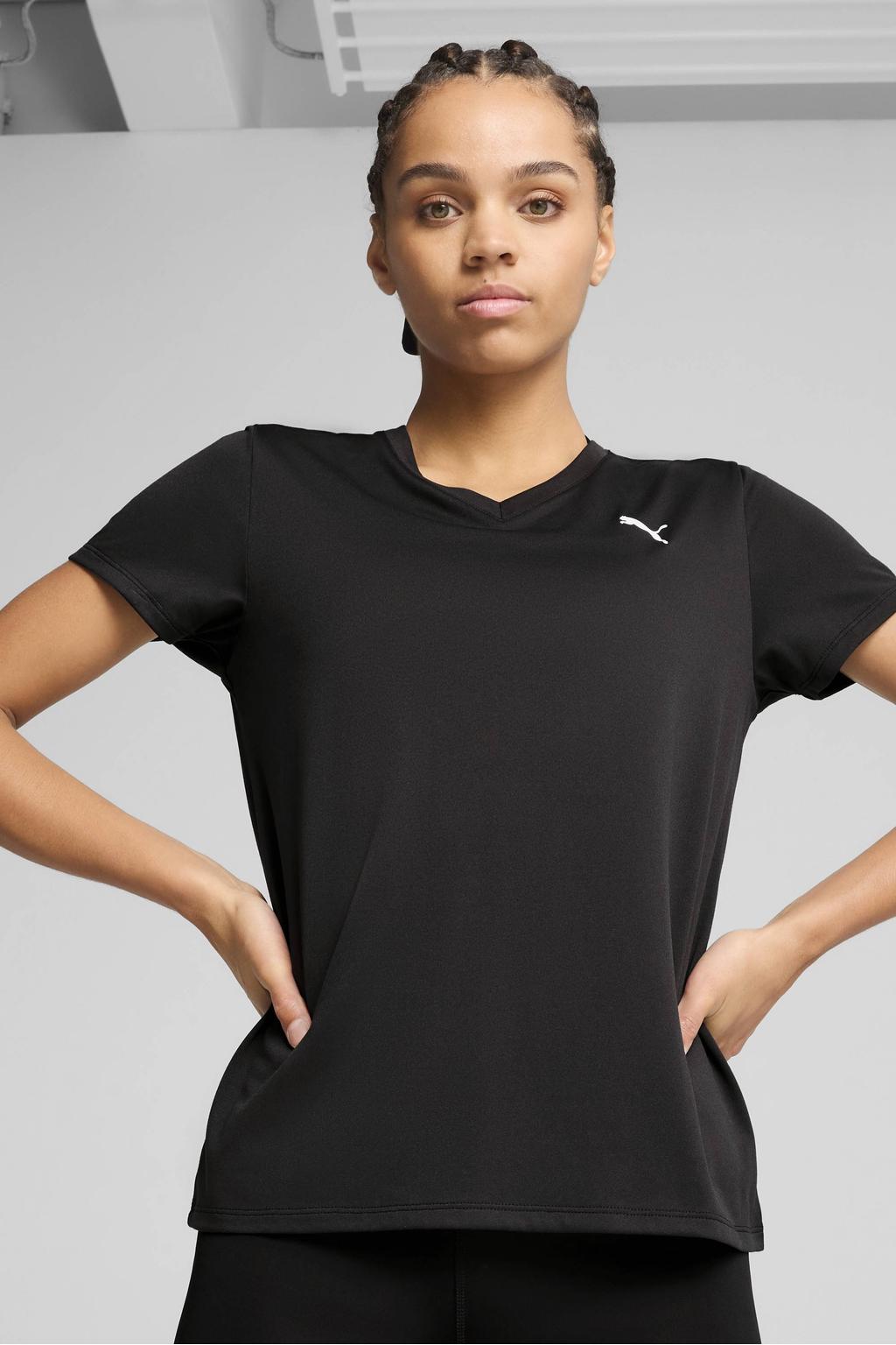 Puma sportshirt TAD Essential zwart