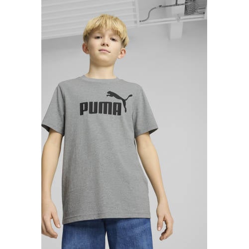 Puma T-shirt grijs melange afbeelding