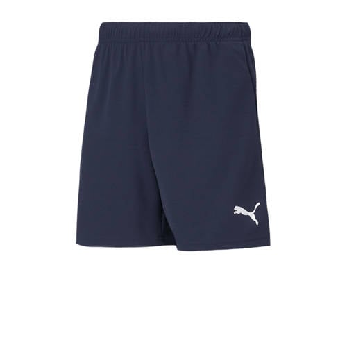 Puma Junior sportshort teamRISE donkerblauw afbeelding