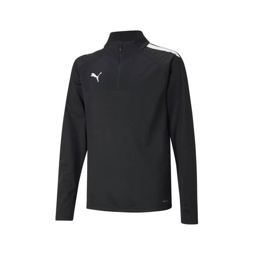 Puma junior voetbalshirt teamLIGA zwart/wit afbeelding