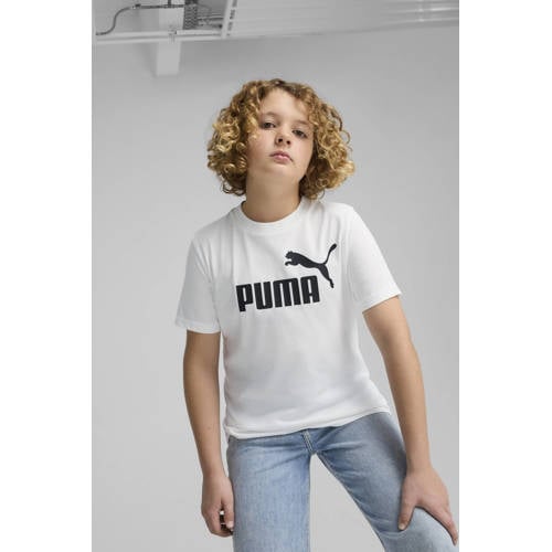 Puma T-shirt Essential No 1 wit afbeelding