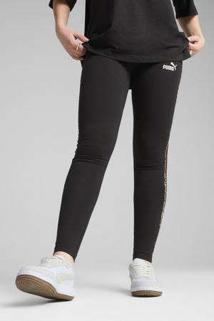 legging Ess Graphic Animal zwart