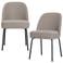WOOOD WOOOD Vogue Eetkamerstoelen - Fluweel - Honinggeel - Set van 2
