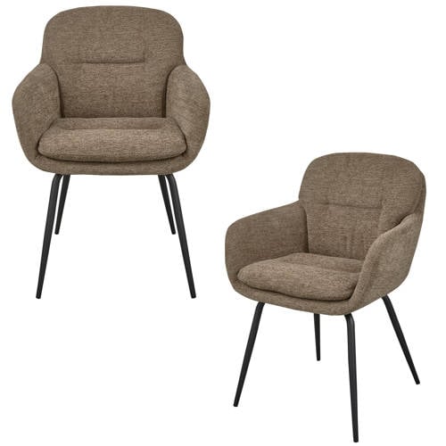 Wehkamp WOOOD eetkamerstoel (set van 2) Runa aanbieding