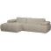 WOOOD hoekbank hoek links - beige