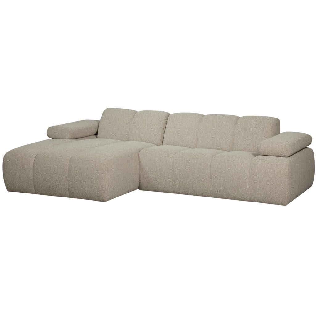 WOOOD hoekbank hoek links - beige