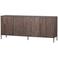 WOOOD WOOOD New Gravure Dressoir - Essen - Espresso - 85x200x44