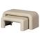 WOOOD WOOOD Stani Salontafels - Naturel - Set van 2