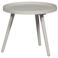 WOOOD WOOOD Mesa Bijzettafel M - Hout - Zand - 45 cm x Ø45