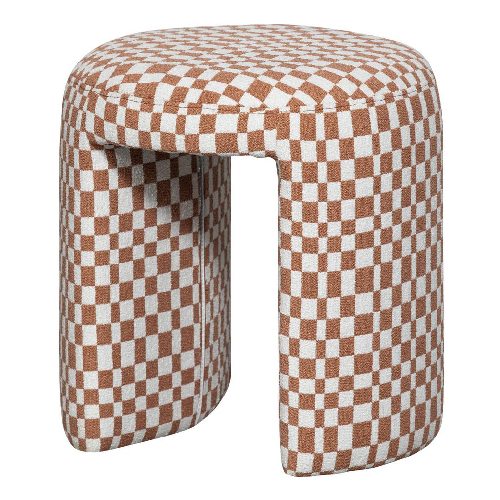 WOOOD WOOOD Charlie Kruk - Polyester - Ruitjes - Geel